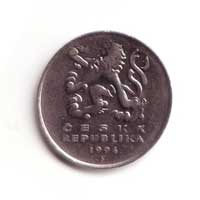 5 corone - Repubblica Ceca - 1994
