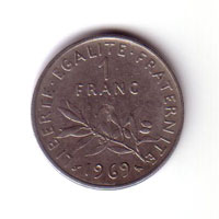 1 Franco - Francia - 1969