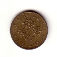 1 scellino - Austria - 1986