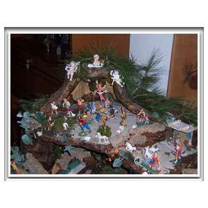 Christmas crib and Nativity scene pictures of the year 2014