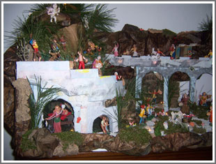foto presepe del natale 2017.