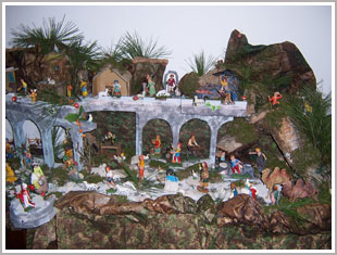 foto presepe del natale 2017.